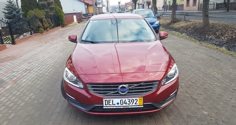 Volvo S60 cena 46000 przebieg: 87000, rok produkcji 2014 z Przedbórz małe 154